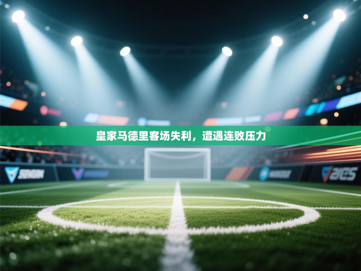 皇家马德里客场失利，遭遇连败压力